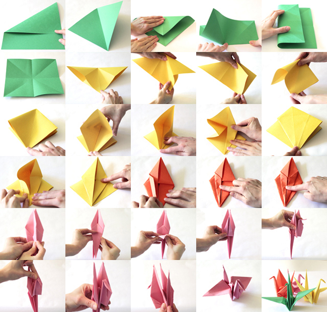 paper crane instructions