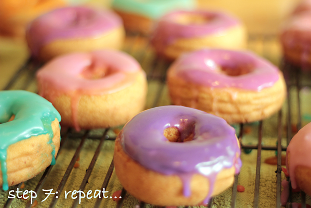 DIY Custom Colored Donuts