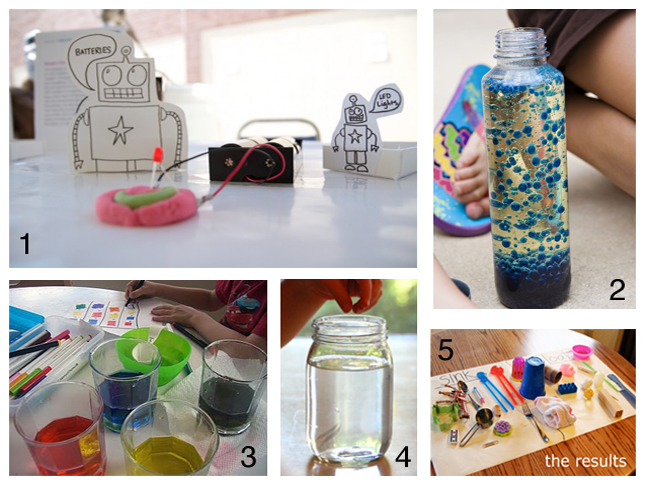 Science at home - bookmarking these ideas in my "preventing summer slide" file!