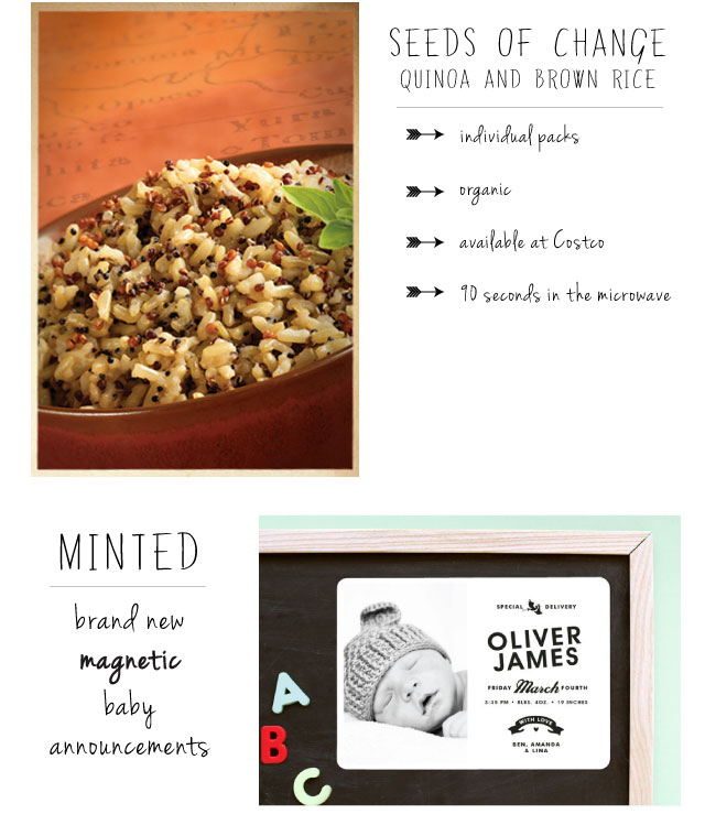 quinoa and brown rice microwave packs