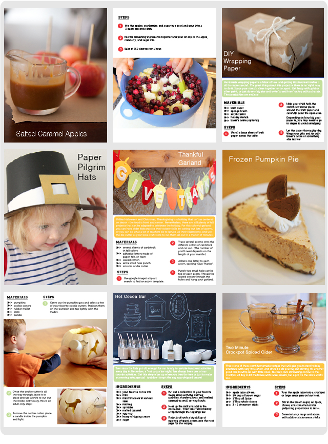 Hands-On Holidays eBook: Simple Ideas for Making Memories October through December