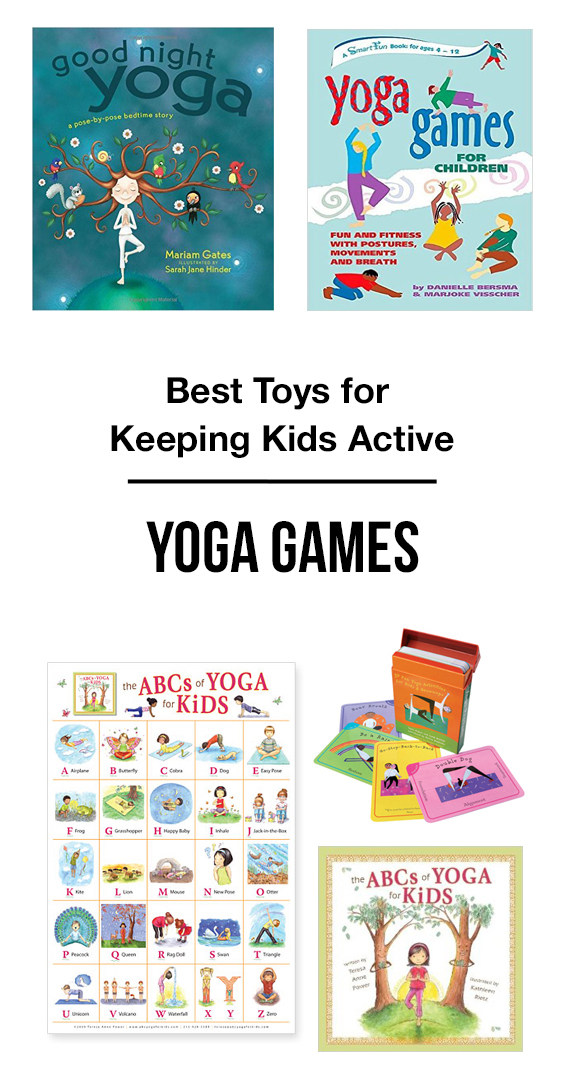 MPMK Toy Gift Guide: Best Yoga Games for Kids & Yoga Books for Kids - Yoga promotes health & self-esteem in kids while reducing feelings of helplessness and aggression.