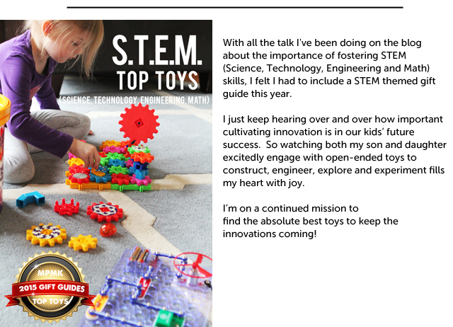 The most engaging S.T.E.M. (Science, Technology, Engineering, Math) Toys for Kids - Everything on this list looks awesome! Such great educational finds. 