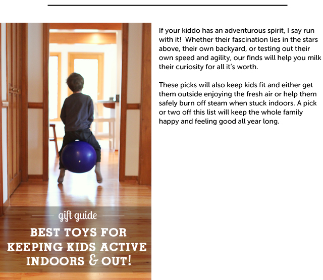 Best toys for keeping kids active - everything from yoga games to best beginner bikes and more!