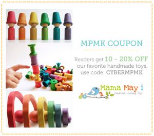 Get 10 - 20% off our favorite handmade learning toys