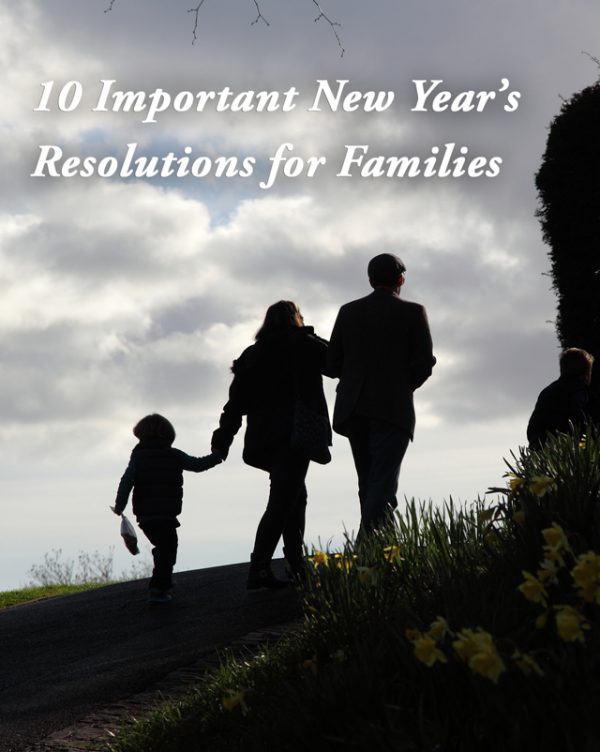 Top 10 New Year's Resolutions for Families - Modern Parents Messy Kids