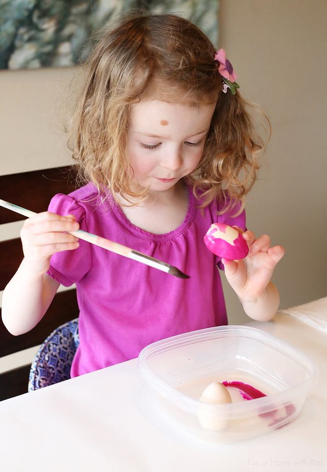 Such a great Easter project to do with the kids or to slip into their baskets - these vividly colored wooden toys will well outlast the holiday!