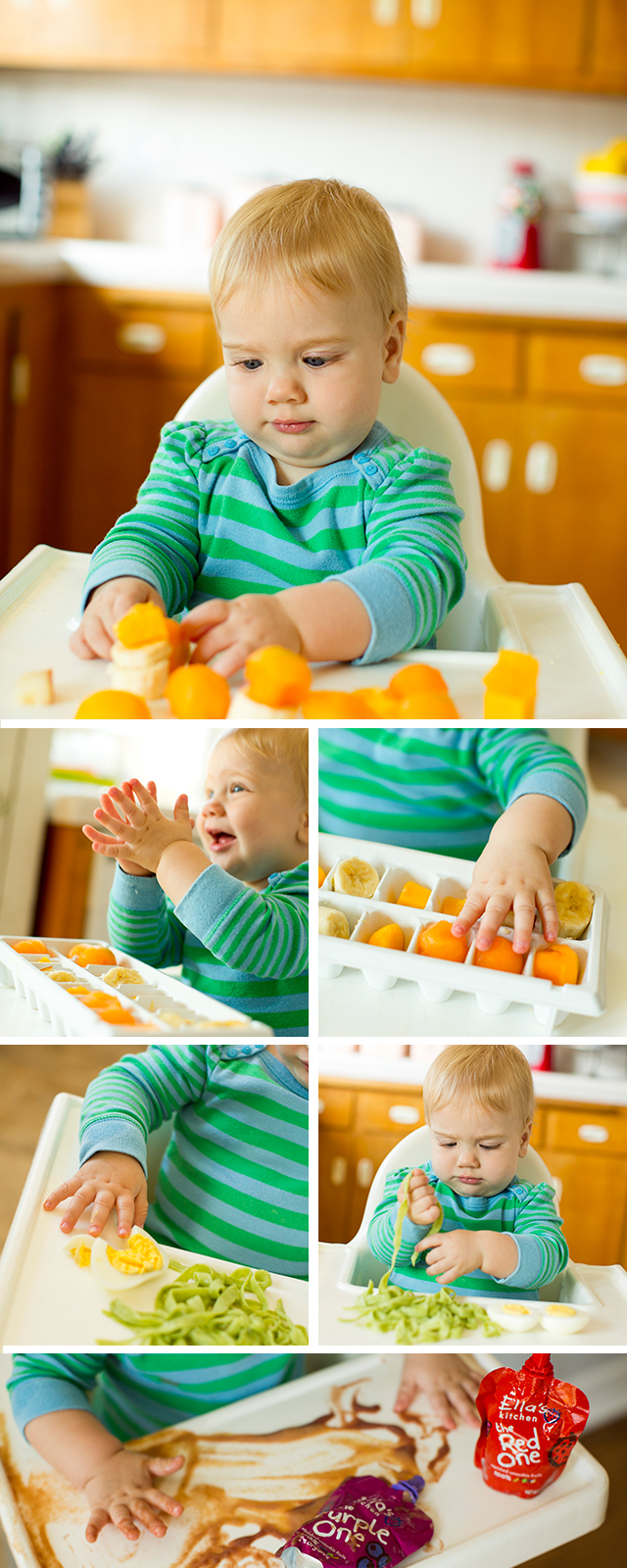 Playtime: Setting Up a Food Exploration Station for Baby - such a great way to get kids used to trying new foods!