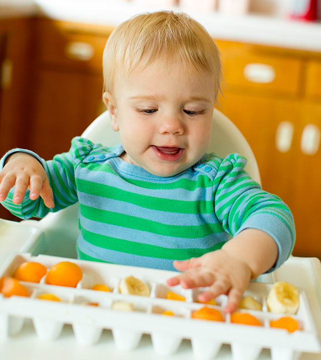 Playtime: Setting Up a Food Exploration Station for Baby - Modern Parents Messy Kids