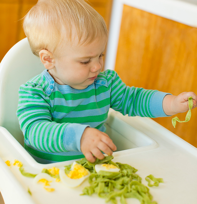 Playtime: Setting Up a Food Exploration Station for Baby - such a great way to get kids used to trying new foods!