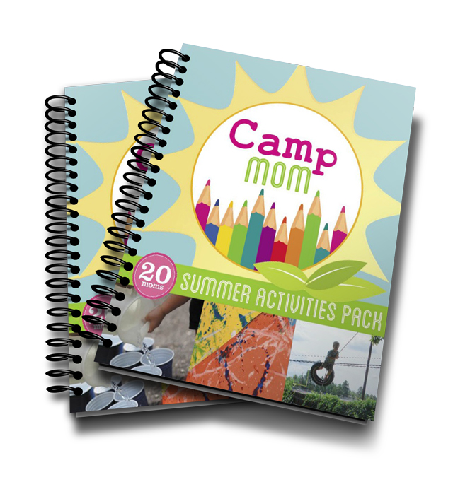 Camp Mom: an 84 page PDF download put together by the best playtime bloggers around - full of activities, reading lists, crafts and adventure ideas for making the most of your spring and summer break!