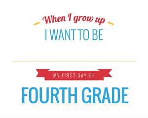 Free Printables Pack: First Day of School Signs - Modern Parents Messy Kids