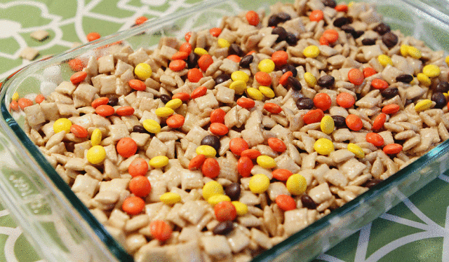 Halloween Cereal Bar Dessert - there are so many ways to customize this basic recipe.