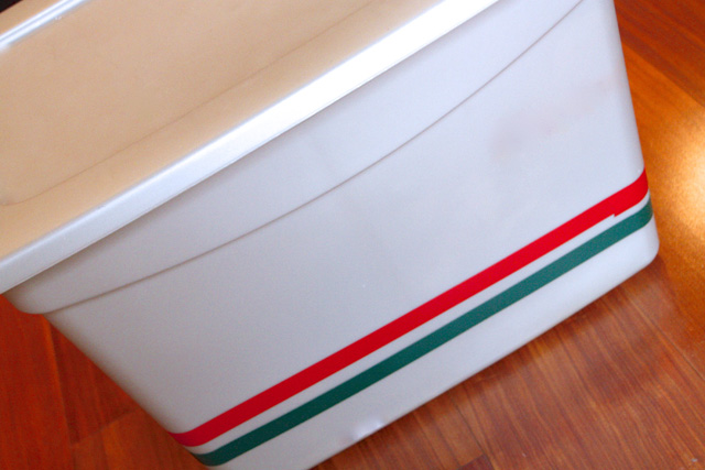 Great ideas for how to make your holiday decor do double duty as storage.