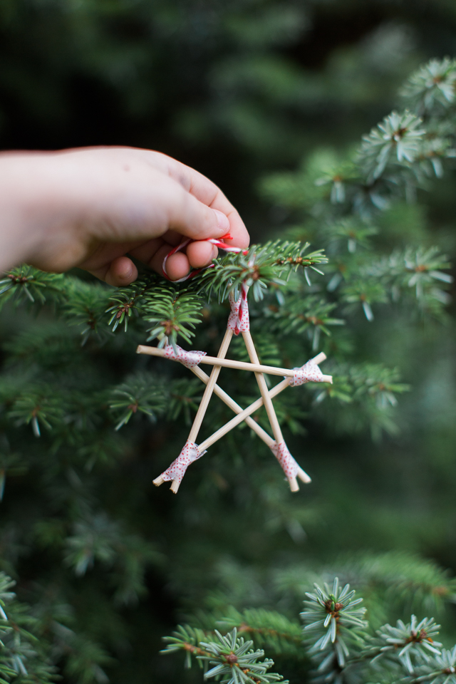 DIY Christmas Stars - such a fun and simple craft for kids of all ages. Love 'em for ornaments or garland decor.
