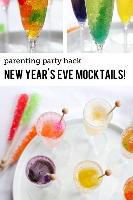 Making one or more of these yummy mocktails for our family New Year's celebration this year!
