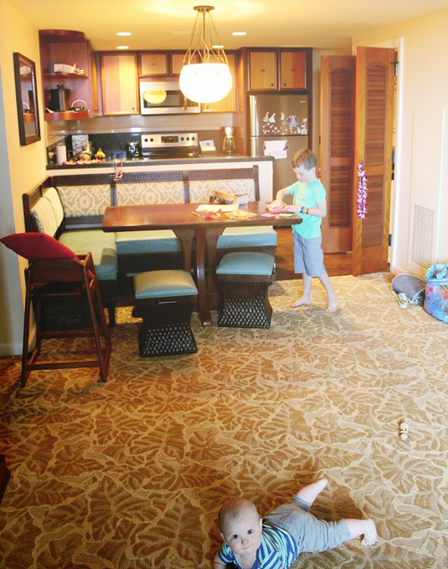 One bedroom villa at Disney's Aulani Hawaiian Resort