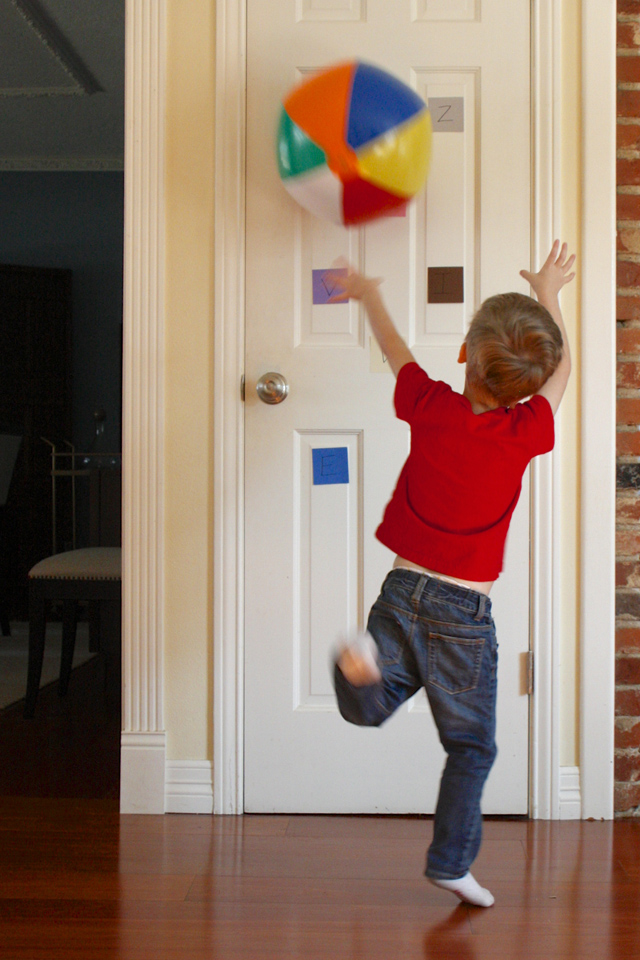 Children's games cheap with beach balls