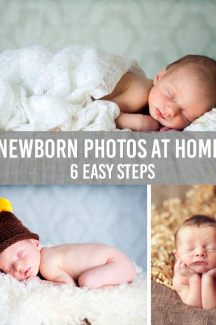 Great step-by-step guide on how to save money and take your own newborn photos