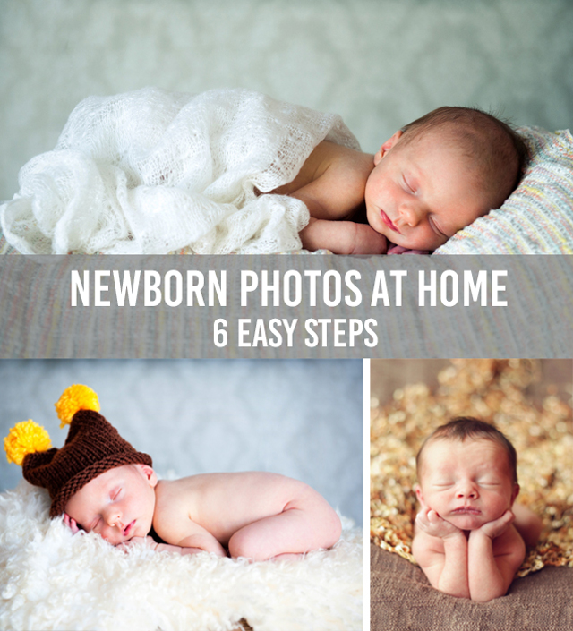 baby photography at home