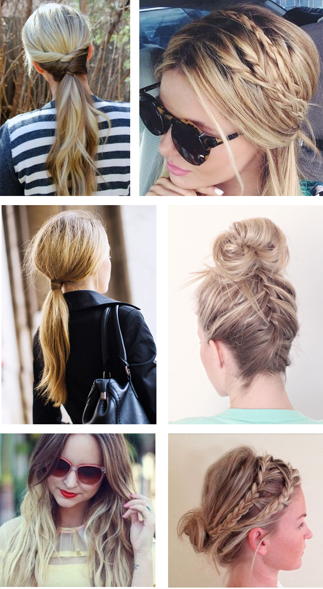15 Summer Hairstyles that Take 5 Minutes or Less - Modern Parents Messy Kids