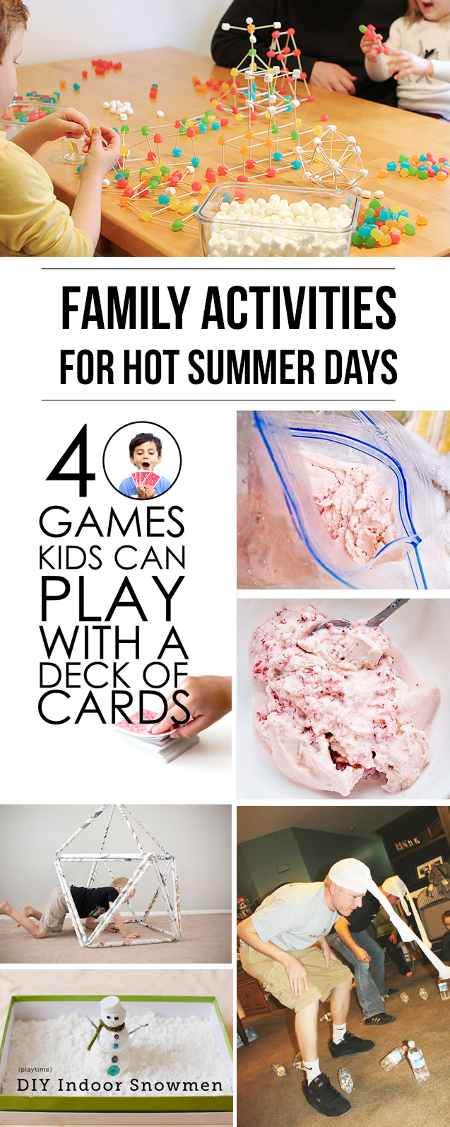 Indoor activities for families on hot summer days - going to try them all! #QuakerUp #spon