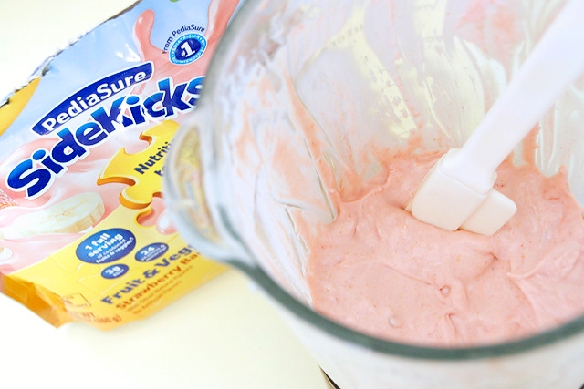 4th of July Frozen Dessert Bars with Hidden Fruit & Veggies - My kids love these!