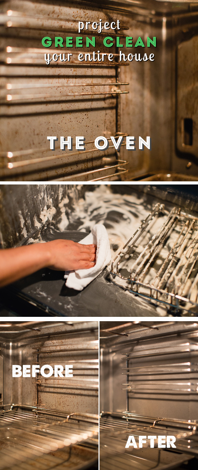 How to Green Clean Your Oven - so easy and my oven is sparkling like new!