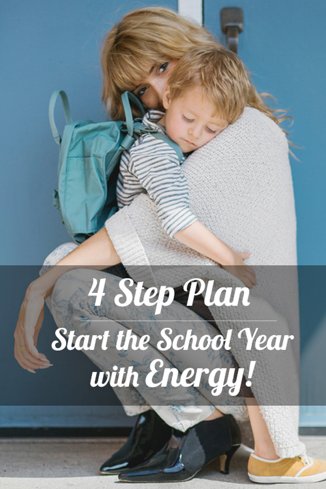 4 Step Plan for Moms to Get their Energy Back - Love the homemade salad dressing recipe in step #2!