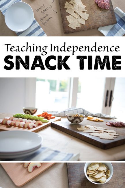 Teaching Kids to Feed Themselves - another way I'm planning on teaching the kids to be more self-sufficient this school year!