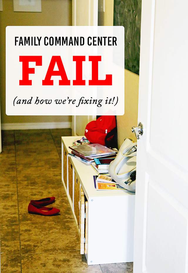 Project Organize Your ENTIRE Life: Our Family Mudroom FAIL, and How We're Fixing It - Such a good read!