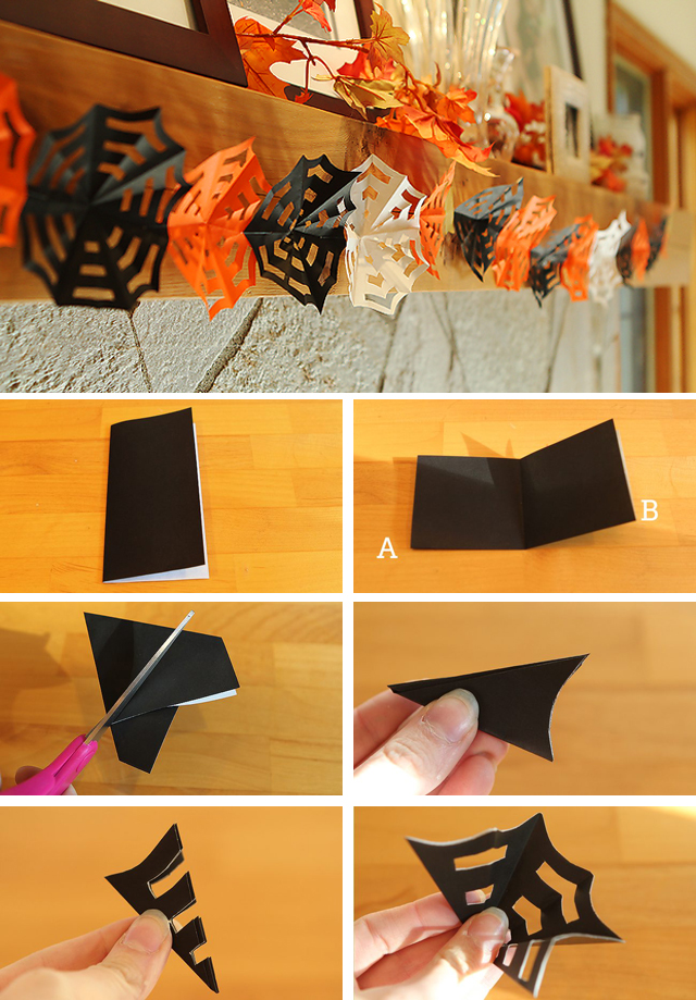 How to Make a Paper Spider web