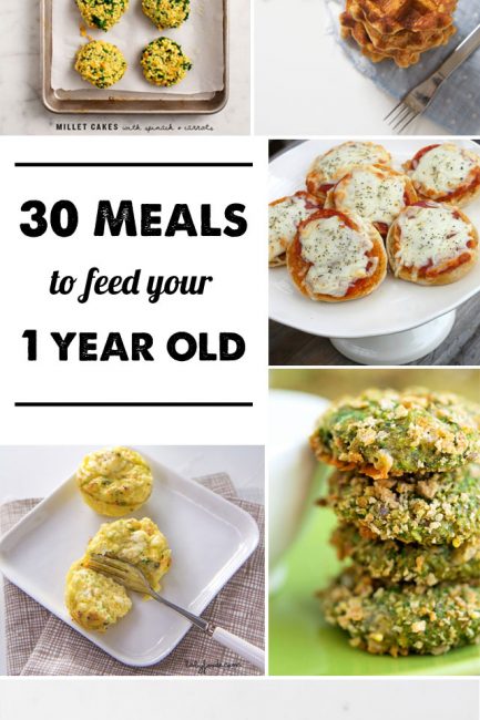 30 Meal Ideas for a 1-year-old