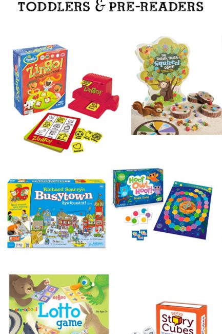 MPMK Toy Gift Guides: Best Games for Pre-Readers and best games for toddlers. This is an amazing resource full of so many great detailed suggestions with age recommendations. LOVE!!