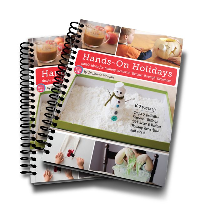 Hands-On Holidays: Simple Ideas for Making Memories October through December - The littles and I had so much fun working our way through this last holiday season. The recipes and crafts are totally doable and we loved the book lists!