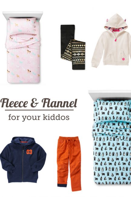 Fleece & Flannel Clothes and Sheets for Kids- So many great ways to stay warm and great prices!