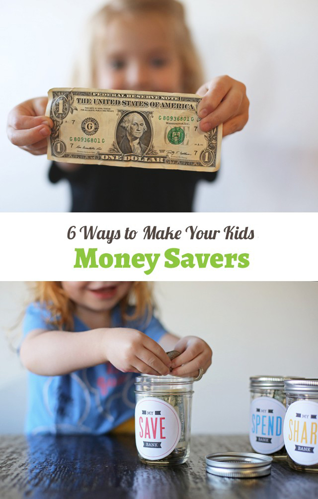 How to teach your kids to save and budget- great tips here for kids of all ages!
