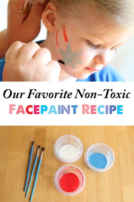 Diy Face Paint Archives Modern Pas Messy Kids - Diy Face Paint Recipe