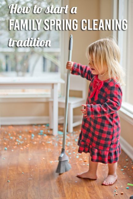 Good Idea: Start a Family Spring Cleaning Tradition